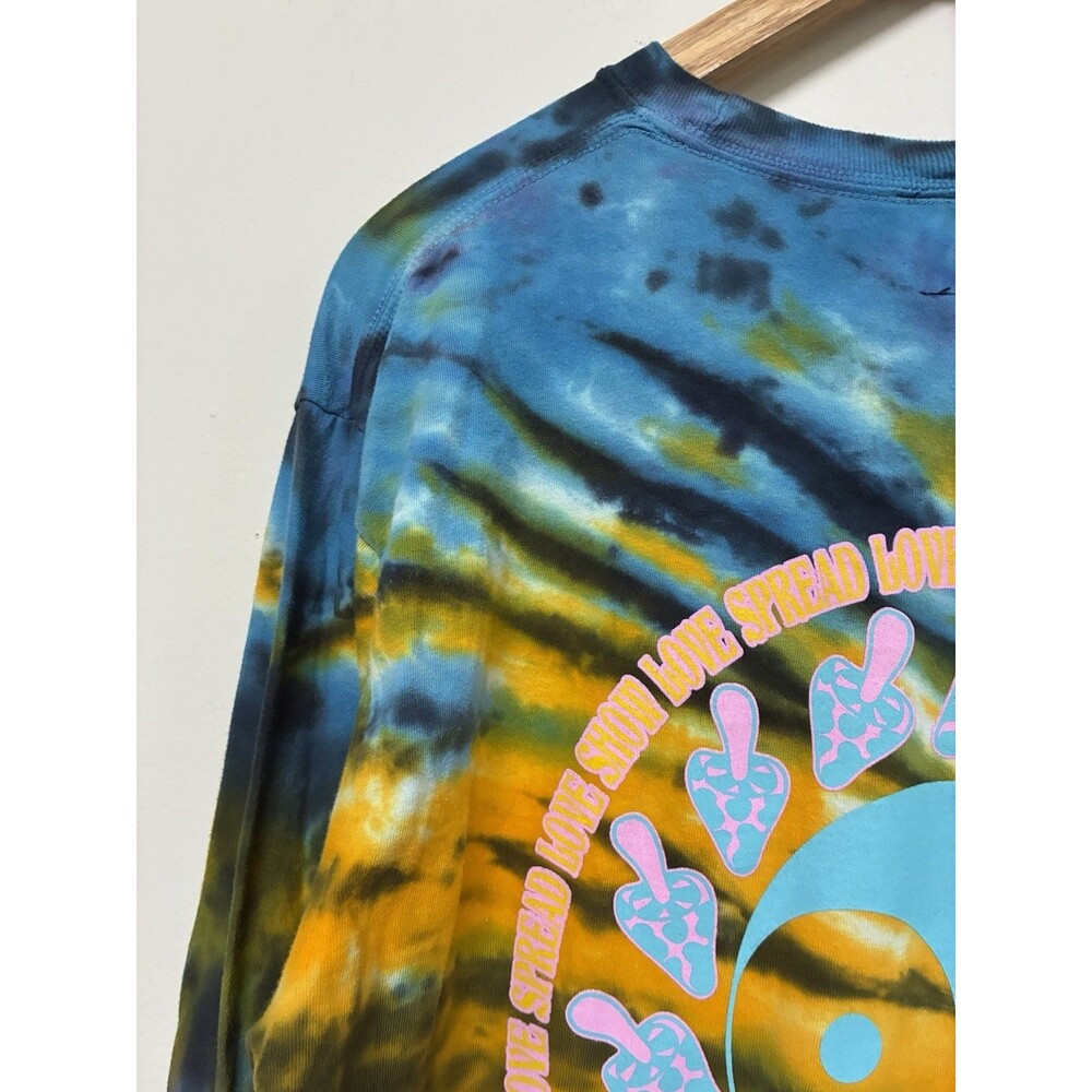 Griz Limited Edition XL Longsleeve Show Love Spread Love Tie Dye Mushrooms - Picture 12 of 13